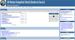 Desktop Screenshot of anecgardenofsuccess.org